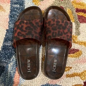 J. Crew pool slides